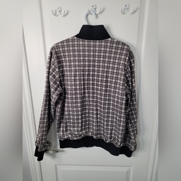 Ben Sherman Plaid Bomber Jacket (L) - Picture 2 of 4